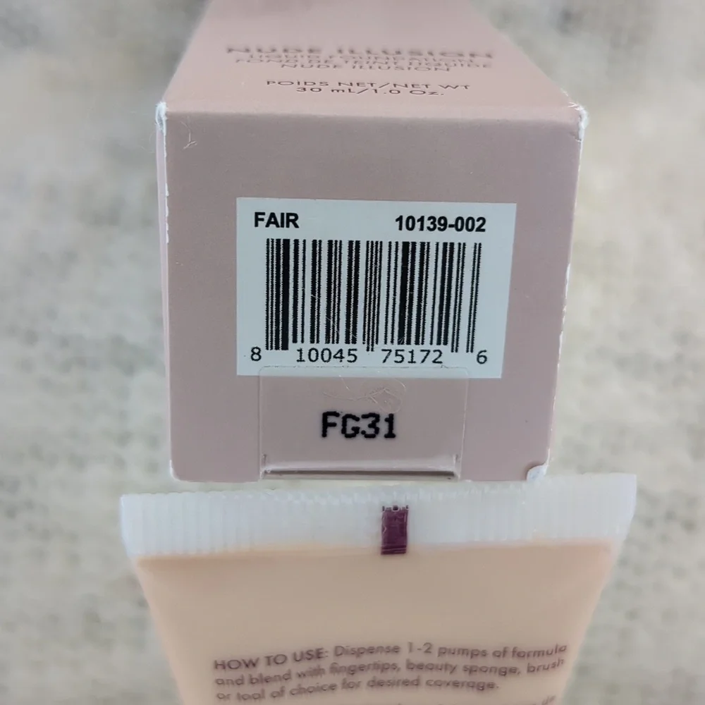 Wander Beauty Nude Illusion Liquid Foundation in Fair, 30ml/1.01fl oz